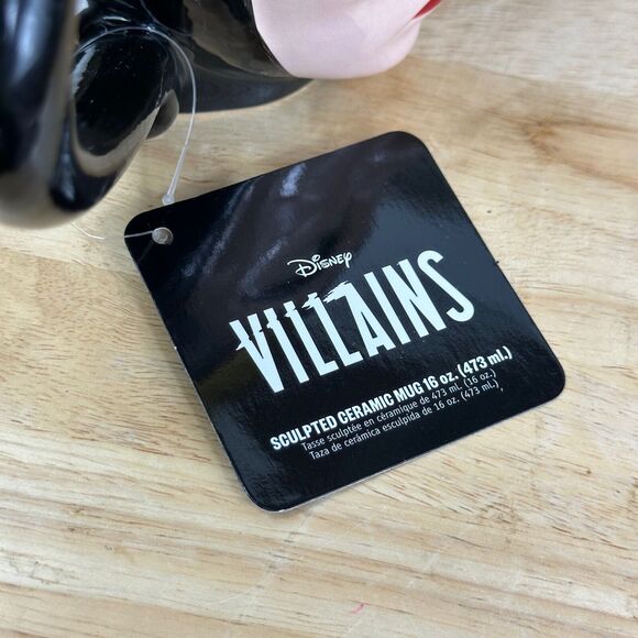 Snow White Grimhilde Ingrid Disney Bioworld Evil Queen Mug Cup Sculpted Ceramic - Picture 5 of 14